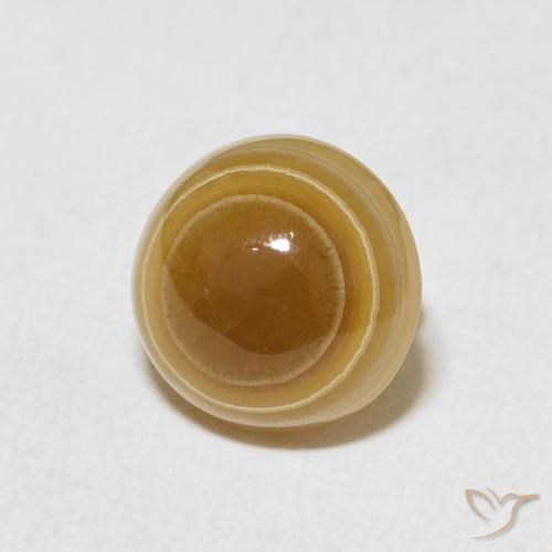 3.80캐럿 천연 다색 마노, 둥근, 불투명체
