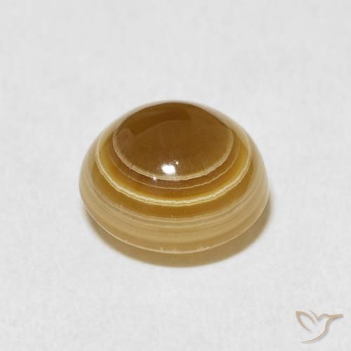 3.80캐럿 천연 다색 마노, 둥근, 불투명체