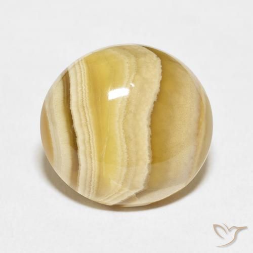 18.02ct 자연스러운 다색 마노, 타원형, 불투명체