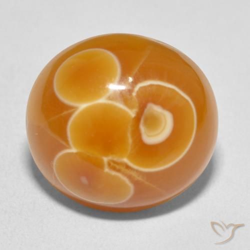 15.88ct 자연스러운 다색 마노, 타원형, 불투명체