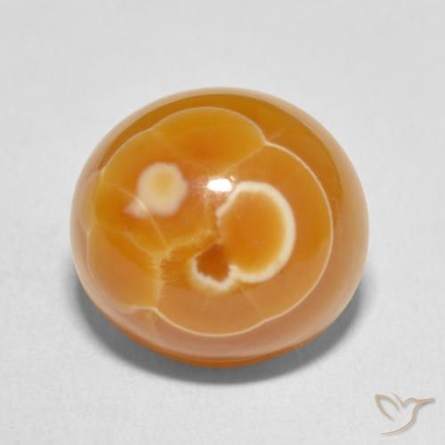 11.47ct 자연스러운 다색 마노, 타원형, 불투명체