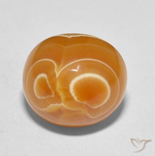 11.90ct 자연스러운 다색 마노, 타원형, 불투명체