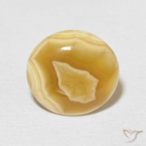 4.72ct 자연스러운 다색 마노, 타원형, 불투명체