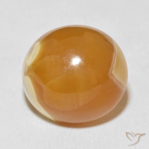23.05ct 자연스러운 다색 마노, 타원형, 불투명체