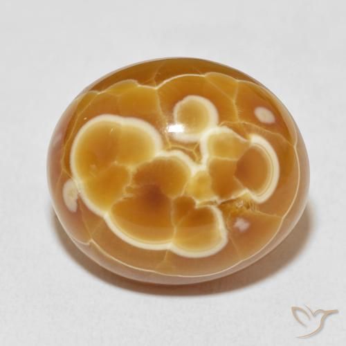 29.77ct 자연스러운 다색 마노, 타원형, 불투명체