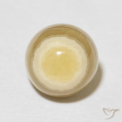 7.15ct 자연스러운 다색 마노, 둥근, 불투명체
