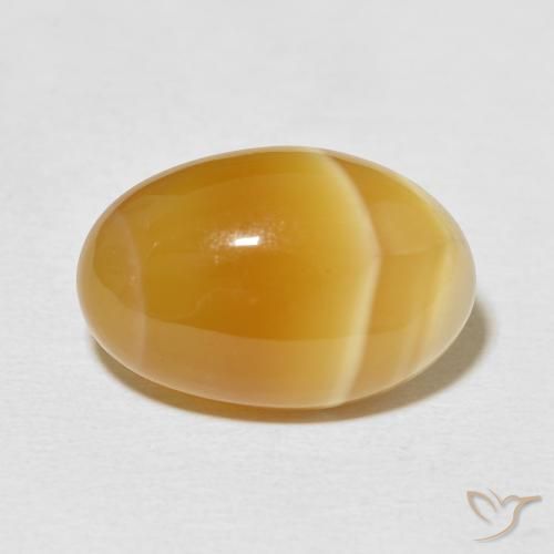 16.21ct 자연스러운 다색 마노, 타원형, 불투명체