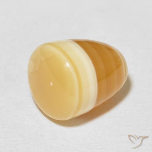 10.15ct 자연스러운 다색 마노, 팬시한, 불투명체