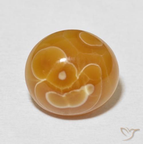 9.32ct 자연스러운 다색 마노, 타원형, 불투명체