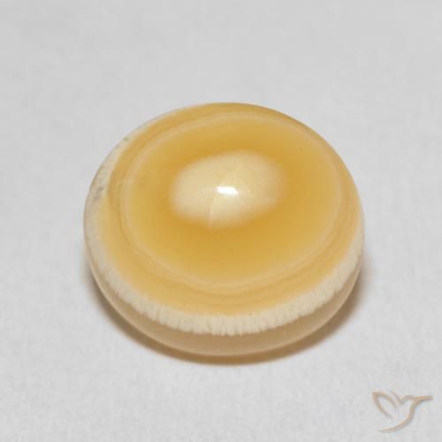 10.27ct 자연스러운 다색 마노, 타원형, 불투명체