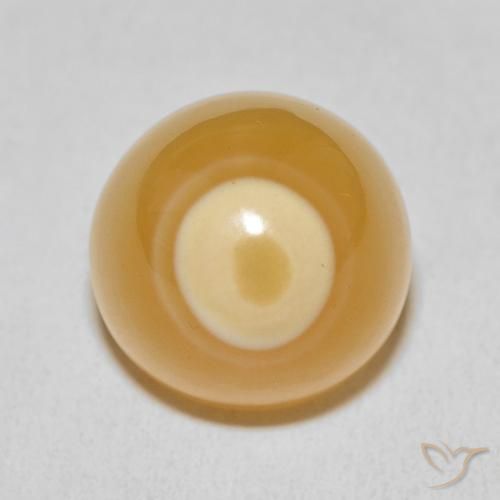 22.02ct 자연스러운 다색 마노, 둥근, 불투명체