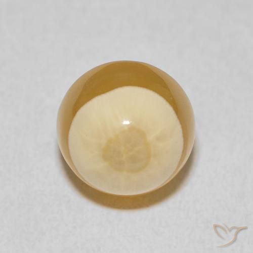 6.83ct 자연스러운 다색 마노, 둥근, 불투명체