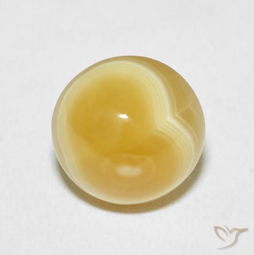 9.10ct 자연스러운 다색 마노, 둥근, 불투명체