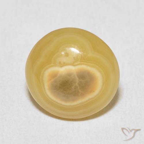 6.25ct 자연스러운 다색 마노, 둥근, 불투명체