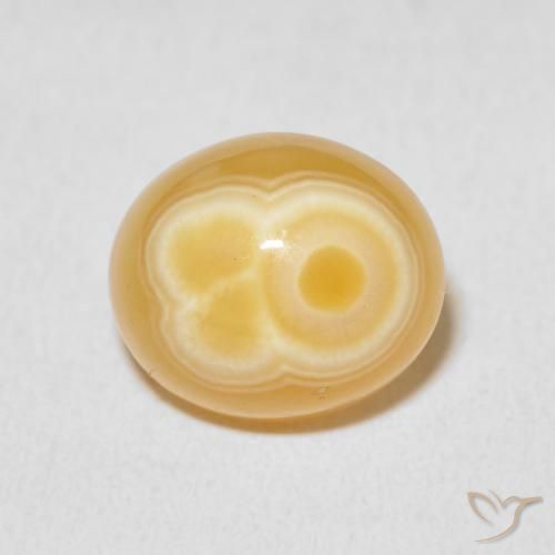 10.32ct 자연스러운 다색 마노, 타원형, 불투명체