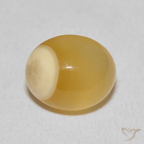 8.91ct 자연스러운 다색 마노, 타원형, 불투명체