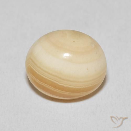 10.85ct 자연스러운 다색 마노, 타원형, 불투명체