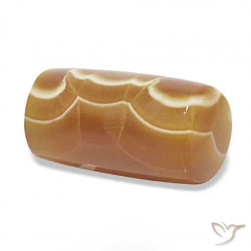 19.36캐럿 천연 다색 마노, 팬시한, 불투명체