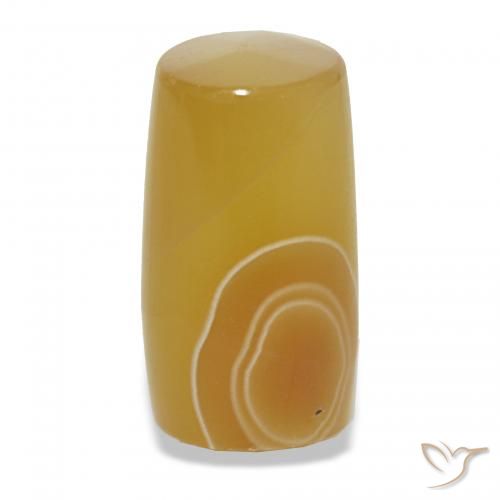 15.12캐럿 천연 다색 마노, 팬시한, 투명한