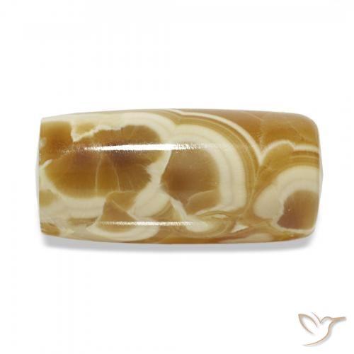 15.31캐럿 천연 다색 마노, 팬시한, 불투명체