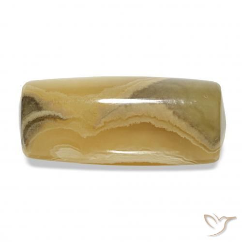 16.55캐럿 천연 다색 마노, 팬시한, 불투명체