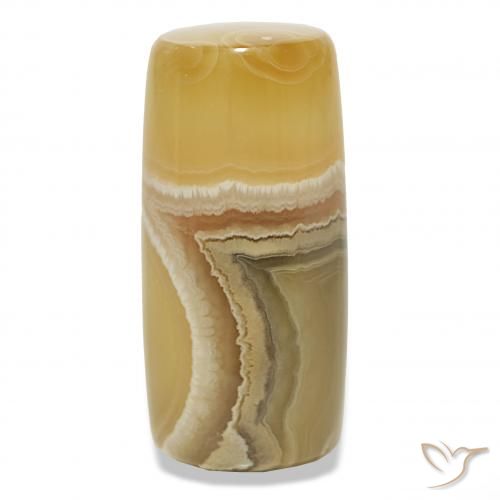 108.77캐럿 천연 다색 마노, 팬시한, 투명한