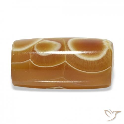 19.19캐럿 천연 다색 마노, 팬시한, 불투명체