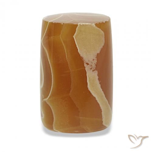 21.39캐럿 천연 다색 마노, 팬시한, 불투명체