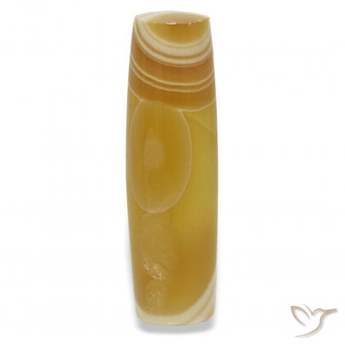 7.23캐럿 천연 다색 마노, 팬시한, 투명한