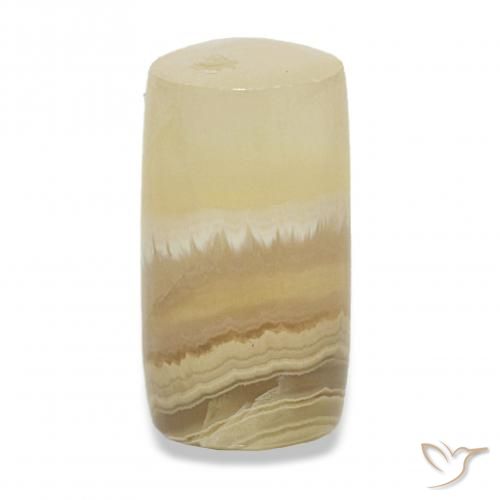 14.39캐럿 천연 다색 마노, 팬시한, 투명한