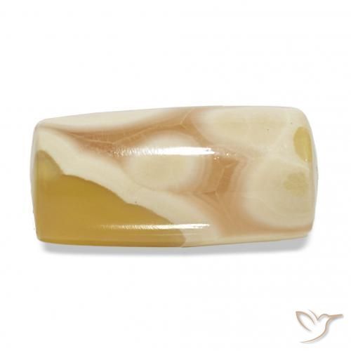 18.45캐럿 천연 다색 마노, 팬시한, 투명한