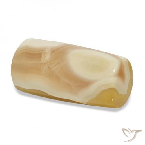 18.45캐럿 천연 다색 마노, 팬시한, 투명한