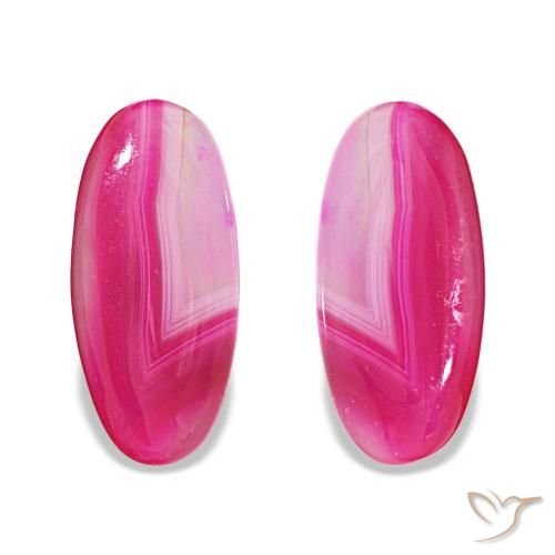 16.92캐럿 천연 다색 마노 보석, 타원형 컷, 투명한