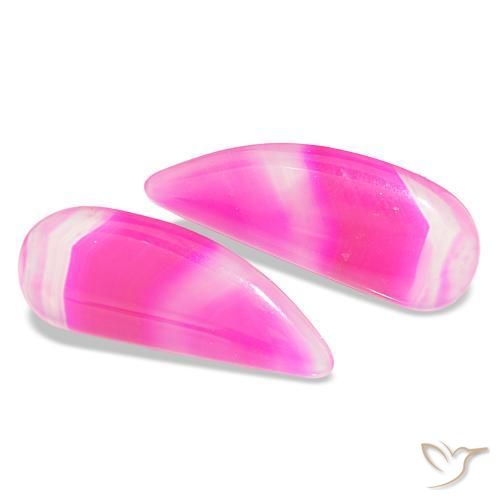 17.57캐럿 천연 다색 마노 보석, 멋진 모양, 투명한