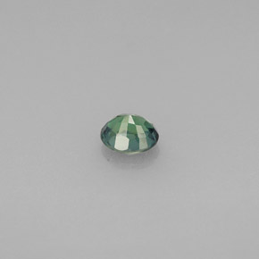 0.33캐럿 천연 그린/레드 알렉산드라이트, 타원형 컷, 4.4×3.7 mm, VS-SI