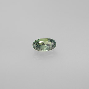 0.37캐럿 천연 그린/레드 알렉산드라이트, 타원형 컷, 5×2.6 mm, VVS-VS