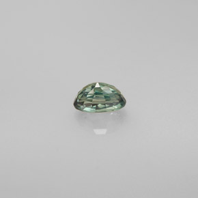 0.37캐럿 천연 그린/레드 알렉산드라이트, 타원형 컷, 5×2.6 mm, VVS-VS