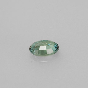 0.19캐럿 천연 그린/레드 알렉산드라이트, 타원형 컷, 4.1×3.2 mm, VVS-VS