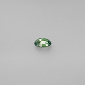 0.26캐럿 천연 그린/레드 알렉산드라이트, 타원형 컷, 4.4×3.4 mm, VVS-VS