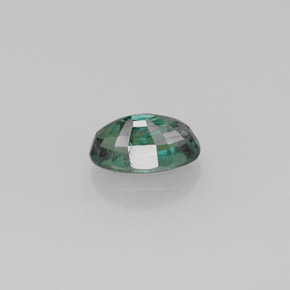 0.82캐럿 천연 그린/레드 알렉산드라이트, 타원형 컷, 6.6×4 mm, VS