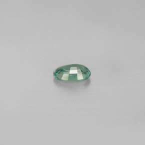 0.36캐럿 천연 그린/레드 알렉산드라이트, 타원형 컷, 5.2×3.5 mm, VVS-VS