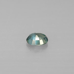 0.33캐럿 천연 그린/레드 알렉산드라이트, 타원형 컷, 4.5×3.7 mm, VVS-VS