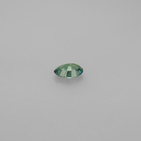 0.23캐럿 천연 그린/레드 알렉산드라이트, 타원형 컷, 4.5×3.2 mm, VS