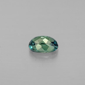 0.33캐럿 천연 그린/레드 알렉산드라이트, 타원형 컷, 4.8×3.4 mm, VVS-VS