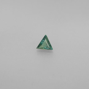 0.12캐럿 천연 그린/레드 알렉산드라이트, 트릴리언, 3.7×3.2 mm, VS