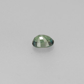0.18캐럿 천연 그린/레드 알렉산드라이트, 타원형 컷, 3.8×2.7 mm, VS