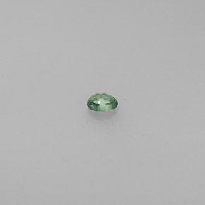 0.08캐럿 천연 그린/레드 알렉산드라이트, 타원형 컷, 2.9×2.2 mm, VS