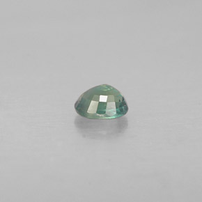0.16캐럿 천연 그린/레드 알렉산드라이트, 타원형 컷, 3.4×2.6 mm, VS