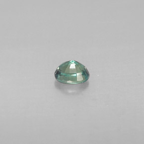 0.13캐럿 천연 그린/레드 알렉산드라이트, 타원형 컷, 3.3×2.5 mm, VS