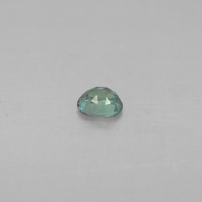 0.11캐럿 천연 그린/레드 알렉산드라이트, 타원형 컷, 3.1×2.5 mm, VS